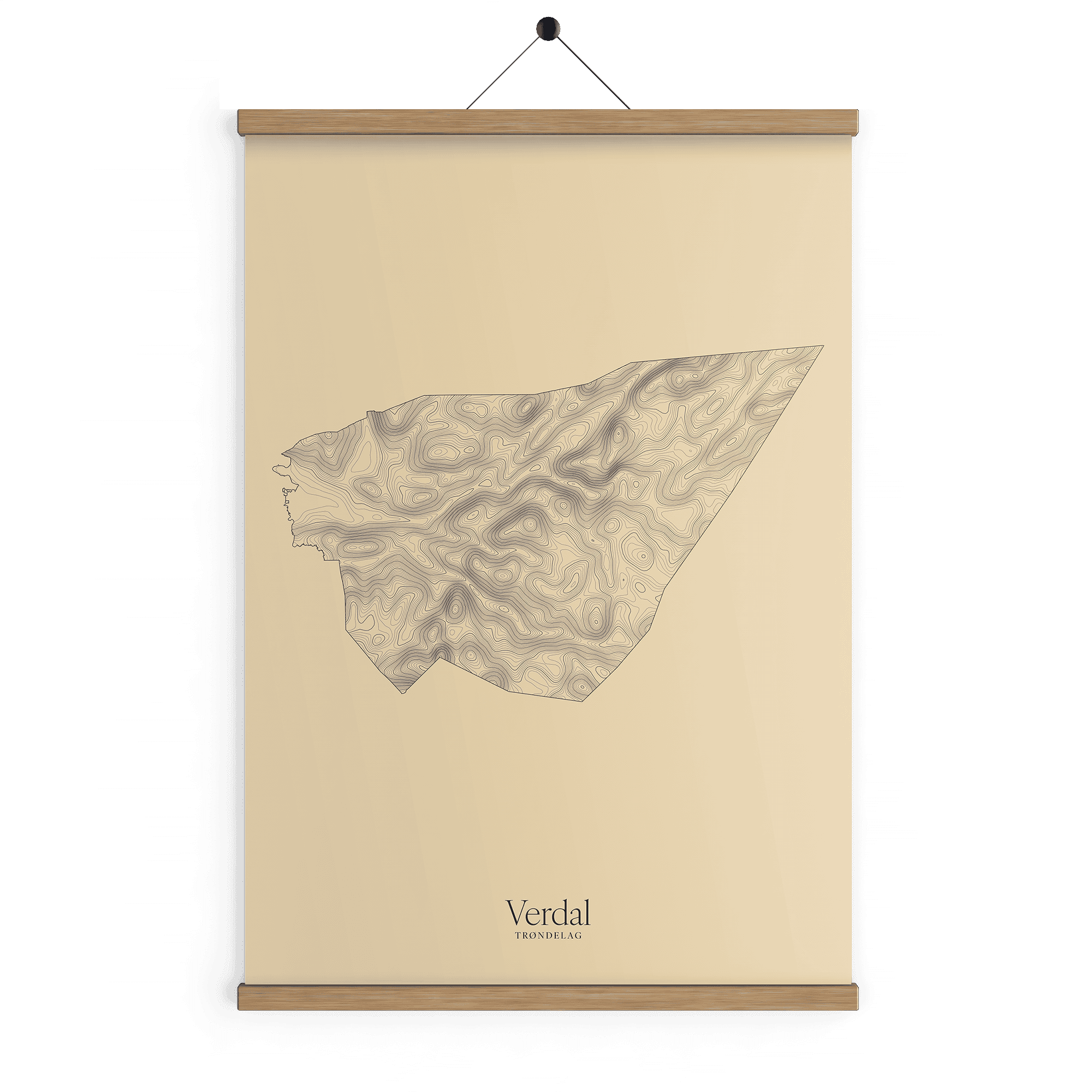 Verdal kotekart - Sandstein