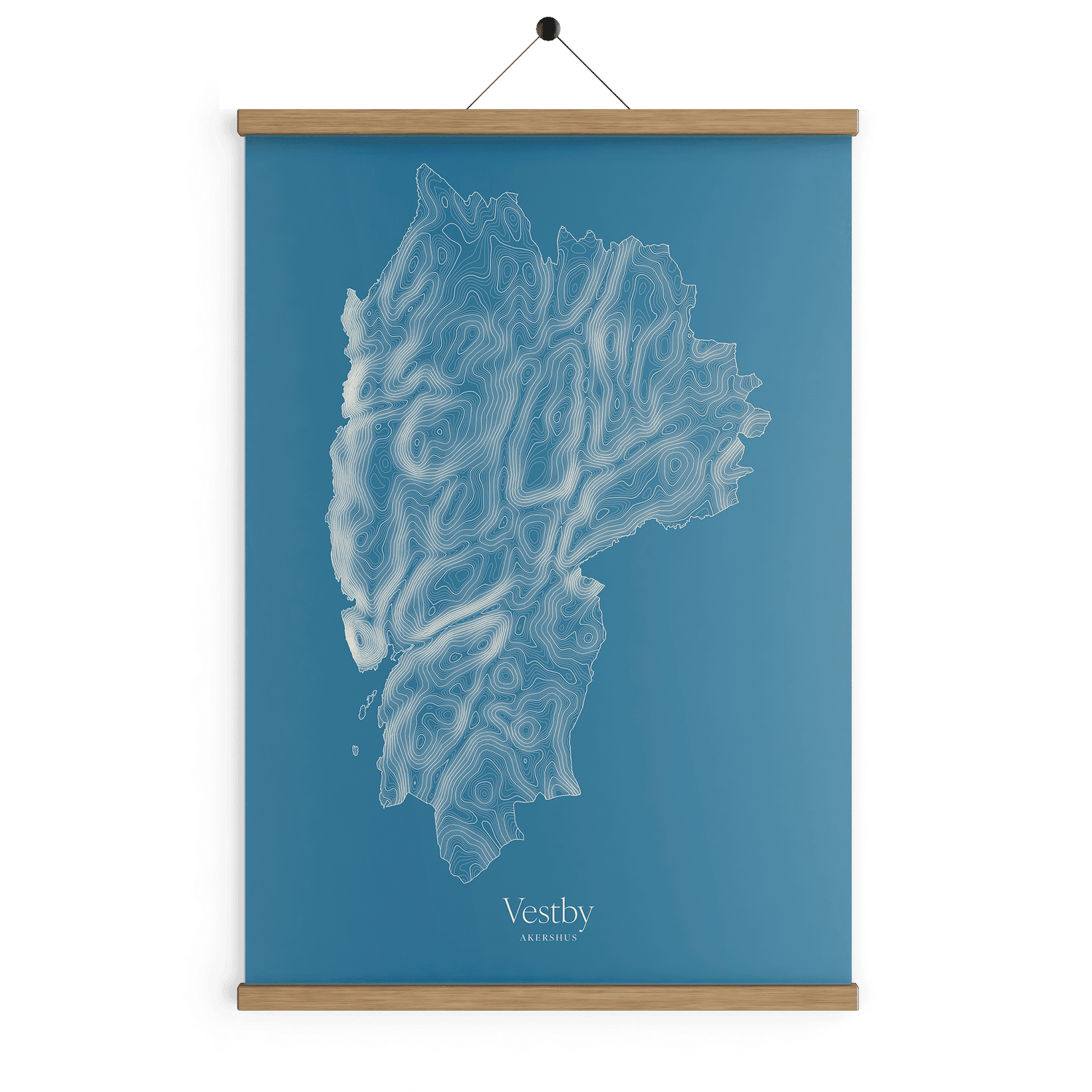 Vestby kotekart - Himmelblå