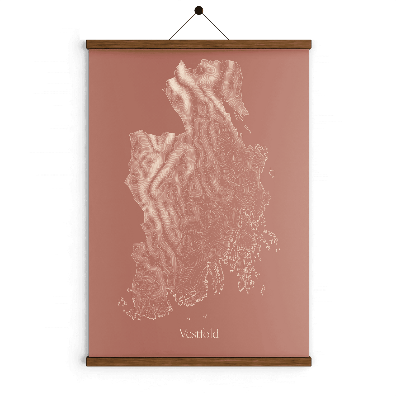 Vestfold - Rustrød