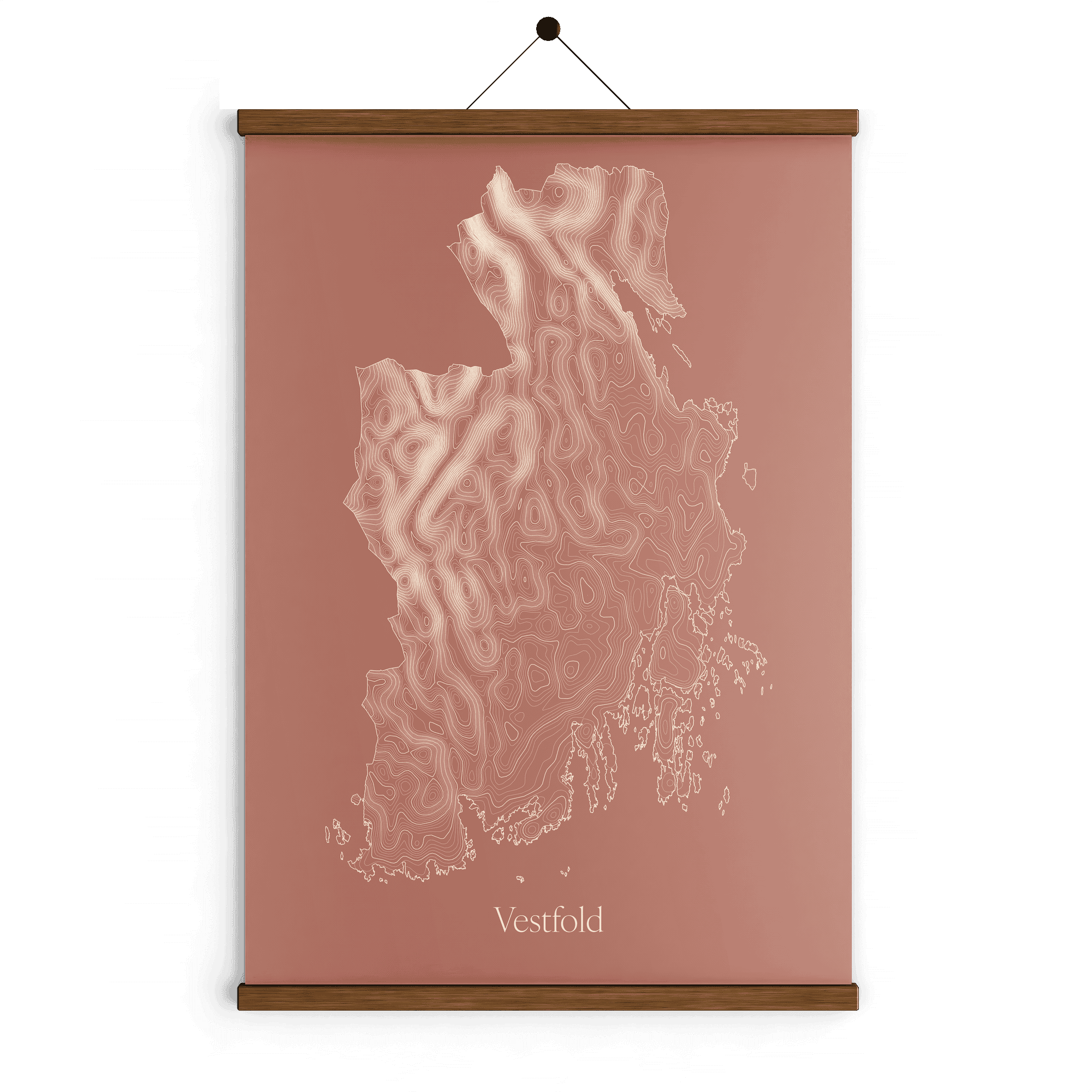 Vestfold - Rustrød