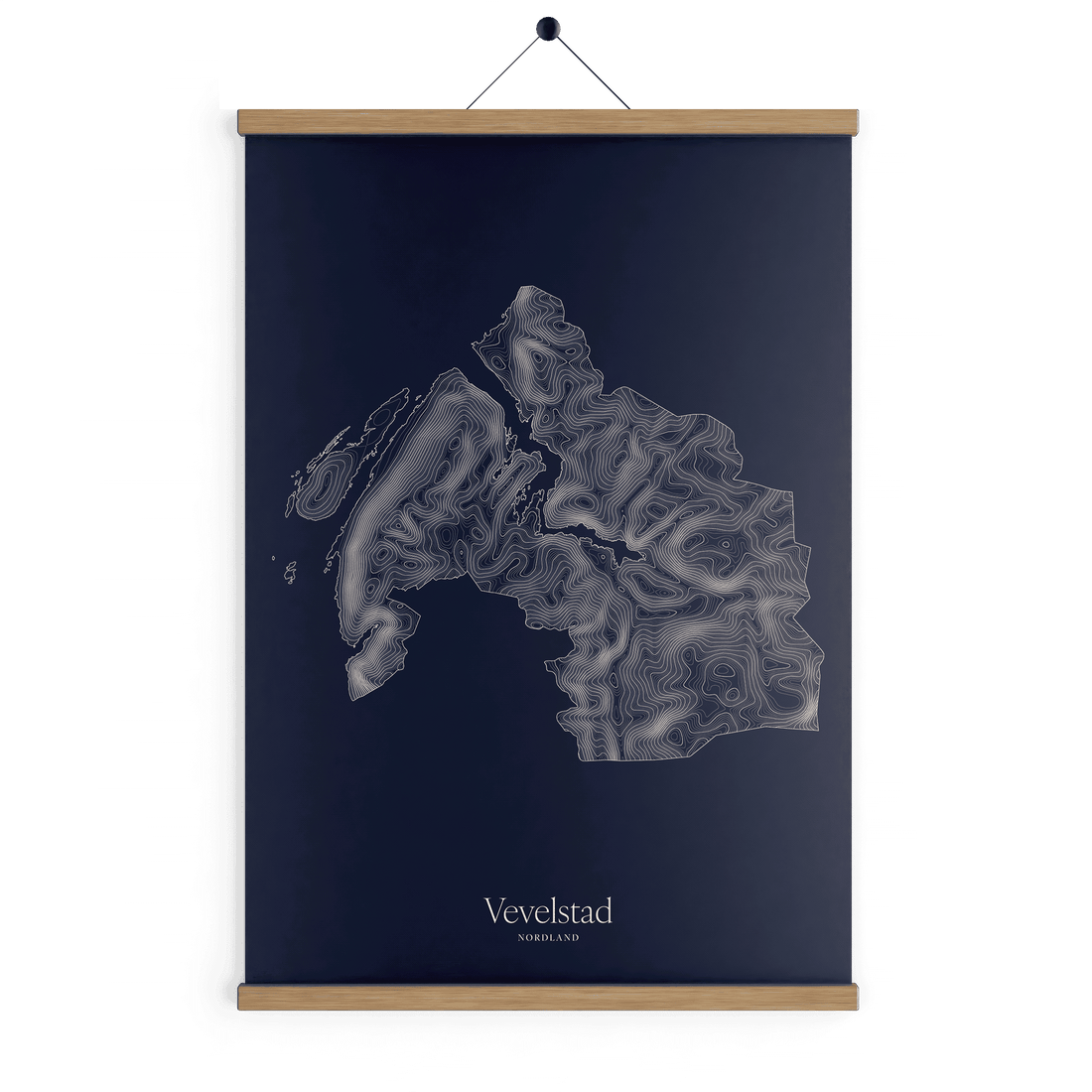 Vevelstad kotekart - Vinternatt
