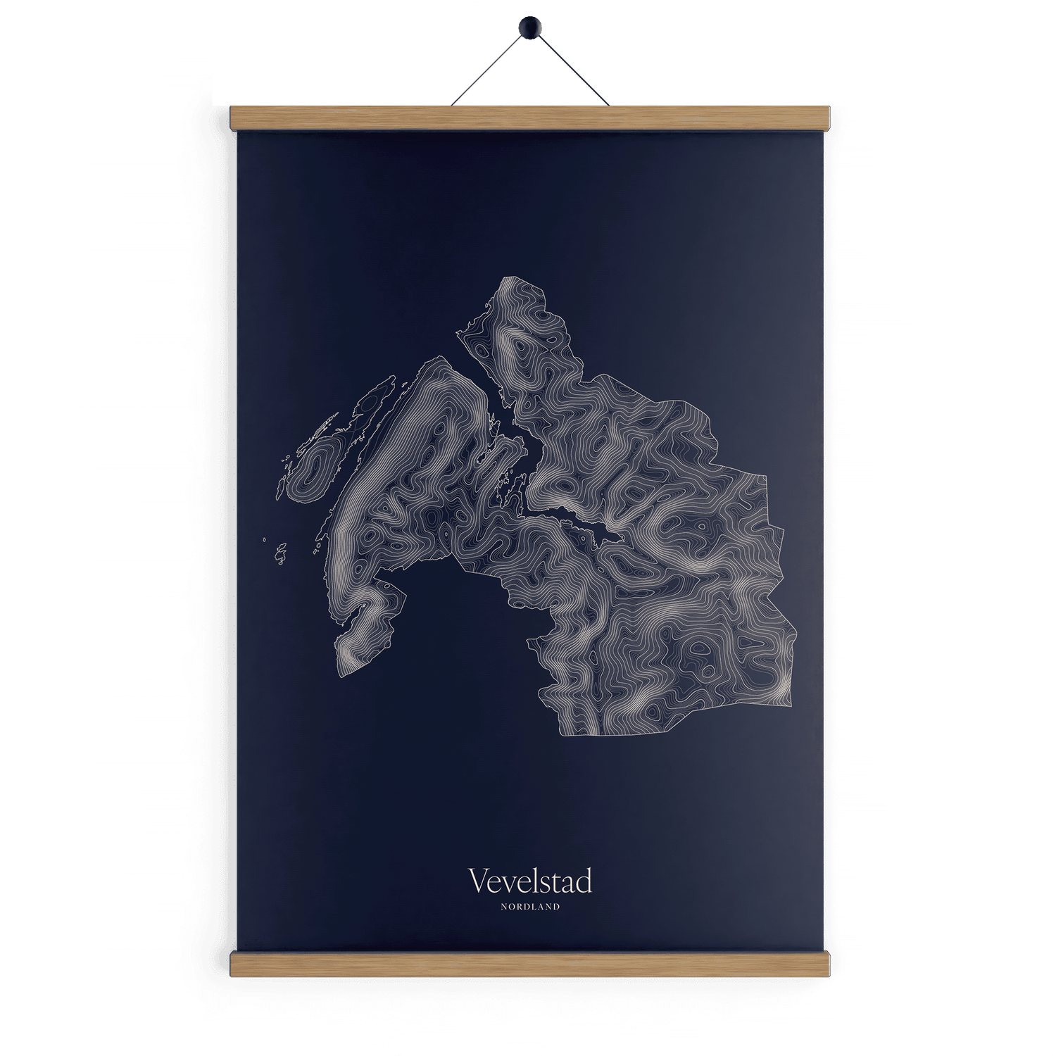 Vevelstad kotekart - Vinternatt