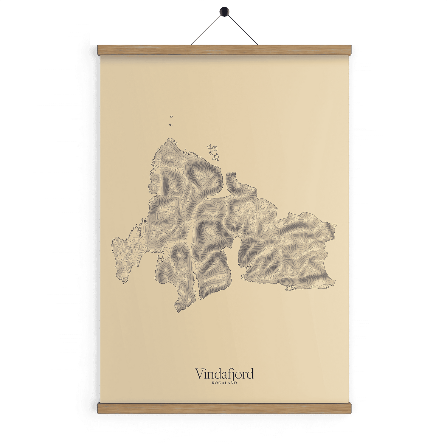 Vindafjord kotekart - Sandstein