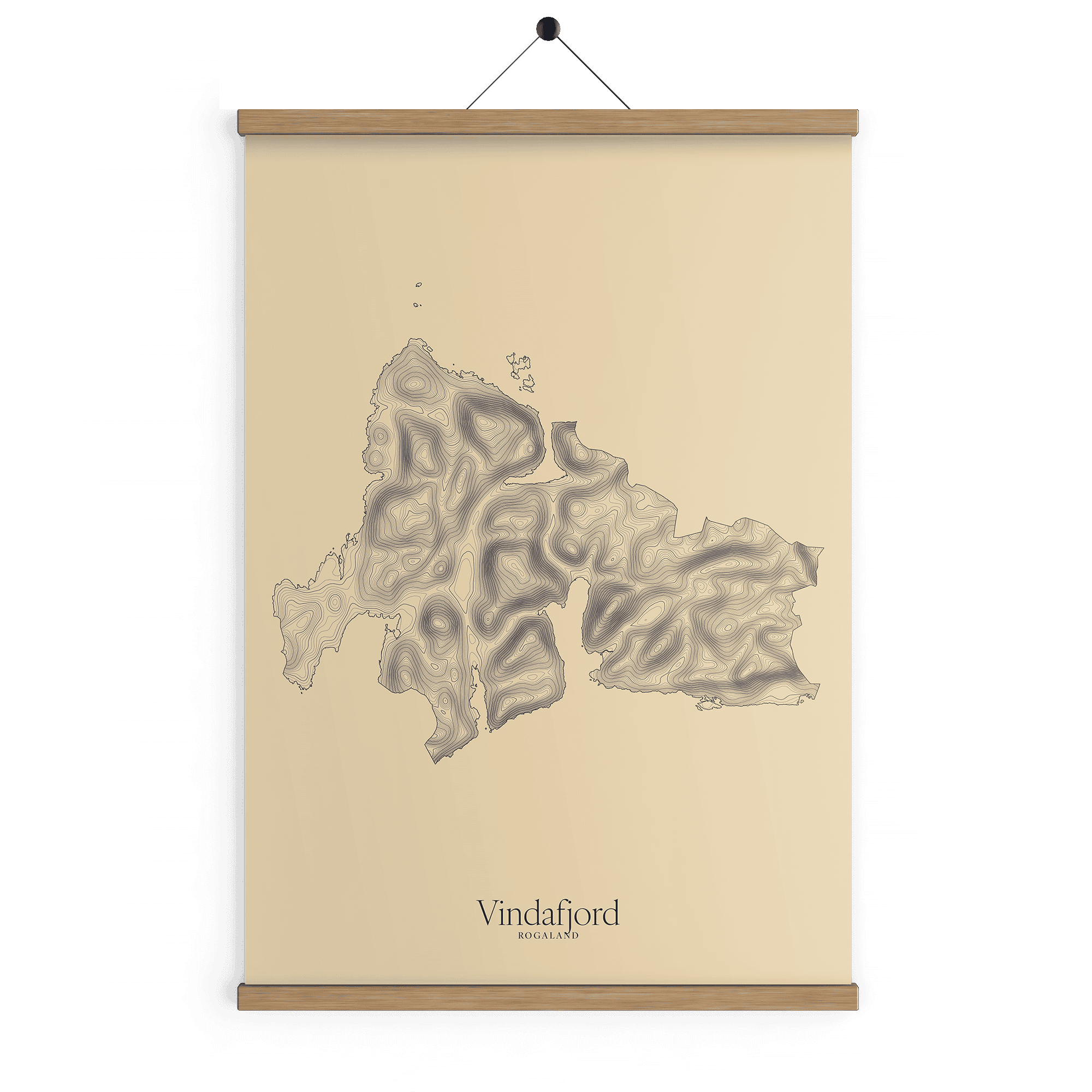 Vindafjord kotekart - Sandstein