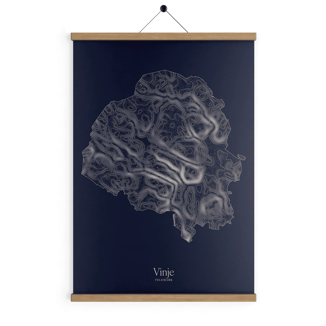 Vinje kotekart - Vinternatt