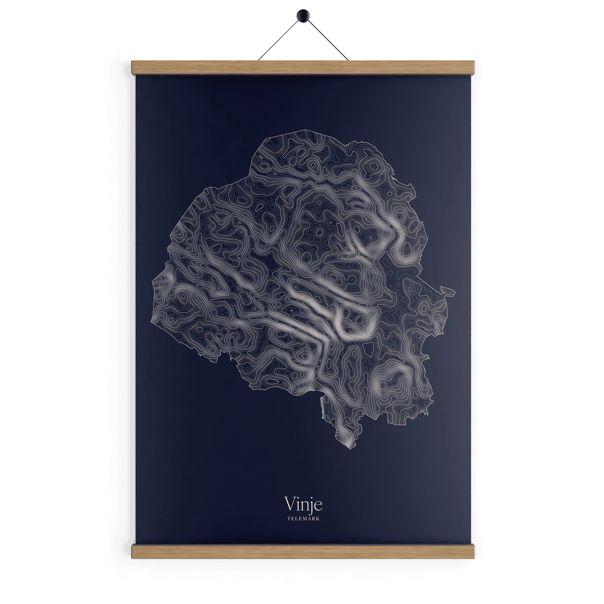 Vinje kotekart - Vinternatt