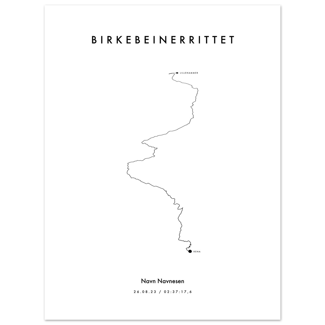 Sykkelfantomet - Birkebeinerrittet 2023 - Lys