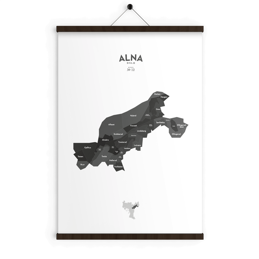 Bydelsplakater - Oslo